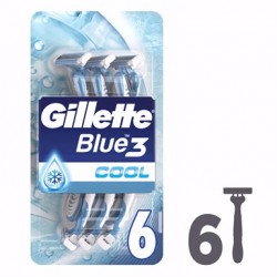 Gillette Blue 3 Cool Kullan At Tıraş Bıçağı 6lı