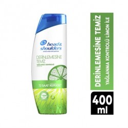Head&Shoulders Şampuan Derinlemesine Temiz Saç Derisi ve Yağlanma Kontrolü 400 ml