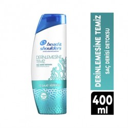 Head&Shoulders Şampuan - Derinlemesine Temiz Saç Derisi Detoksu 400 ml