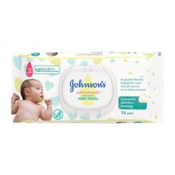 Johnsons Baby Islak Mendil - Cotton Touch 72li