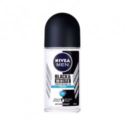 Nivea Fresh Erkek Roll-On Deodorant - Invisible Black & White 50 ml